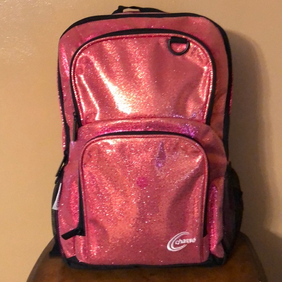 chasse glitter backpack